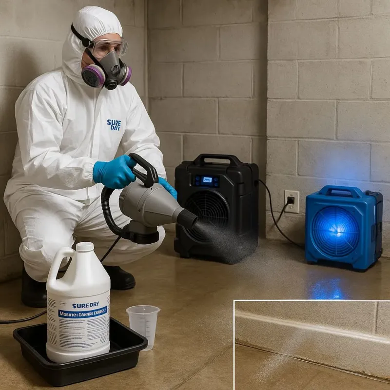 Sanitization and Odor Removal process in Charles City, VA