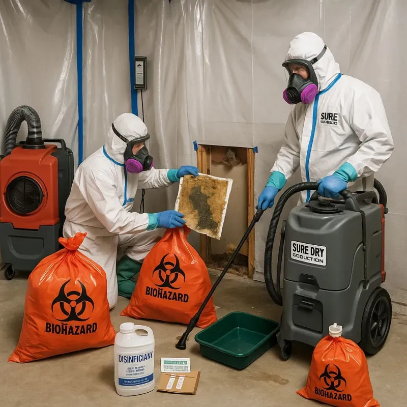 Contaminated Water Handling Protocols process in Charles City, VA
