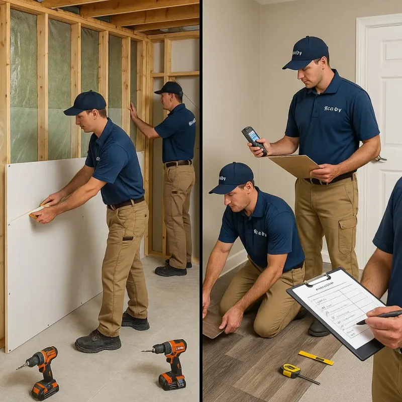 Repairs and Reconstruction process in Charles City, VA